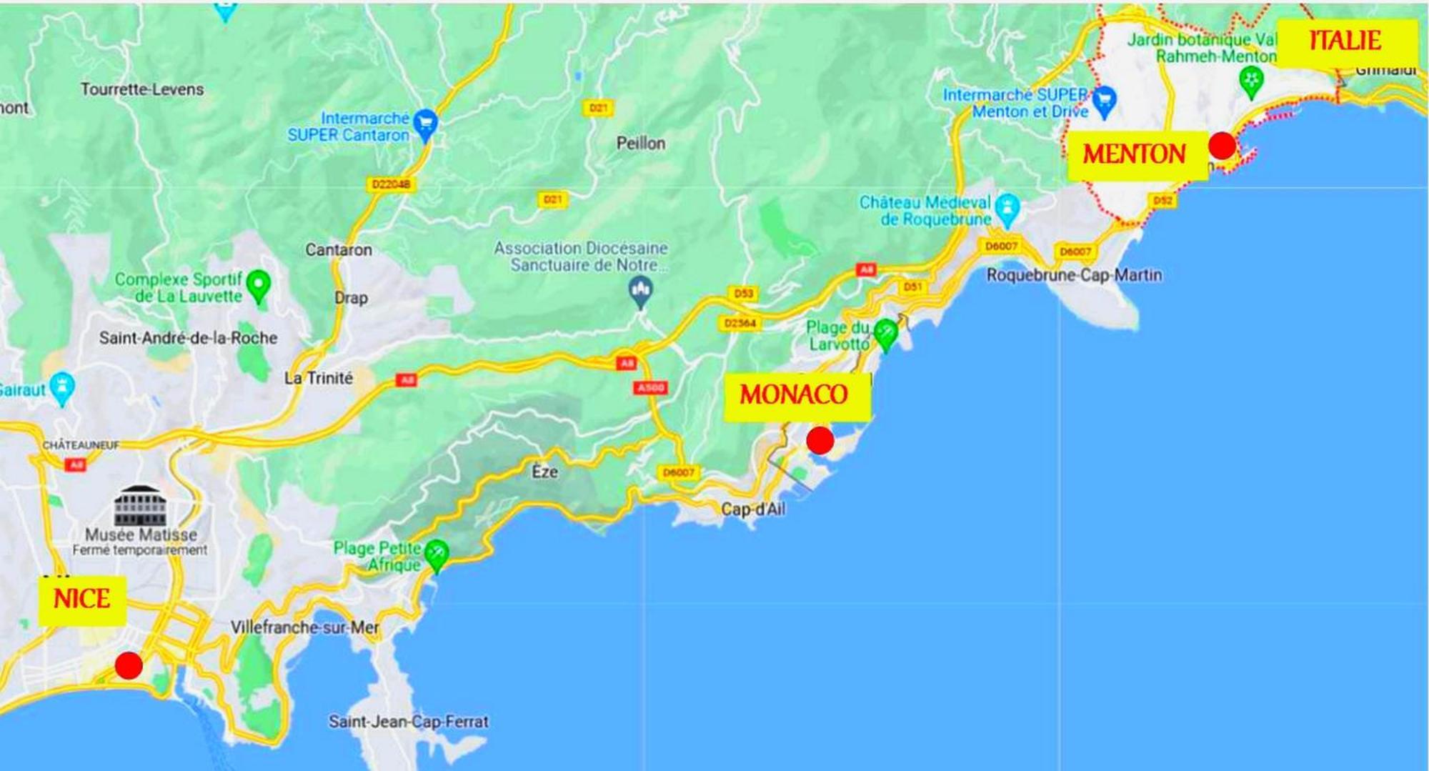Menton, Centre Historique, Vue Mer المظهر الخارجي الصورة